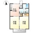 セジュール御山 Aの間取図