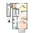 ハイムソレイユ　Aの間取図