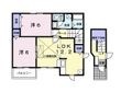 ルミエールAの間取図