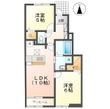 ルミナーラ西中央の間取図