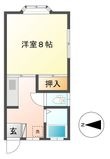ハイツ希望の間取図