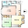 ファミーユ宮下Eの間取図