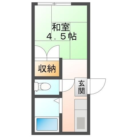 拡大写真:足立区西新井栄町1丁目 101の間取り