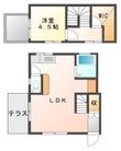 足立区西新井6丁目の間取図