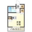 ワコーレ西新井Ⅱの間取図