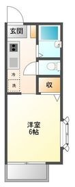 足立区梅田3丁目の間取図