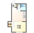 足立区西保木間1丁目の間取図