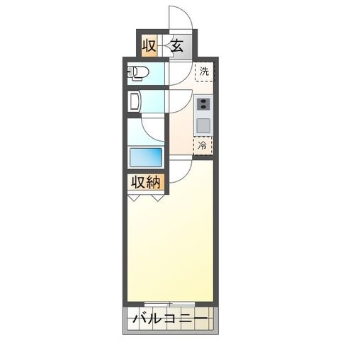 拡大写真:足立区西新井6丁目 202の間取り