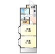 足立区新田3丁目の間取図