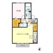 諫早市西里町の間取図
