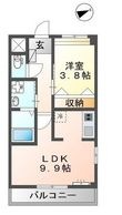 諫早市平山町の間取図