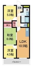 芦屋三木マンションの間取図