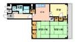 芦屋打出レックスマンションの間取図