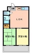 芦屋市大原町の間取図