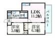 グランシード公光の間取図