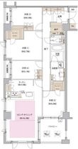 プレジオ芦屋の間取図