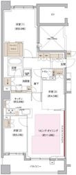プレジオ芦屋の間取図