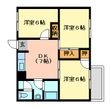 津山市小田中の間取図