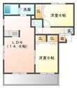 勝田郡勝央町平の間取図