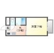 津山市高野本郷の間取図
