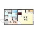 津山市沼の間取図