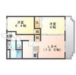 津山市東一宮の間取図