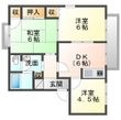 津山市高野本郷の間取図