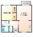 フォーブル三重Bの間取図