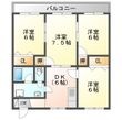 ルーラル瑠奈の間取図