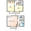 コスモコート西の間取図