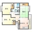 寝屋川市黒原橘町の間取図