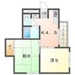 グランデ東香里Ⅱの間取図