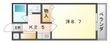 四條畷市岡山１丁目の間取図