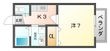 グレートヒルズ2番館の間取図