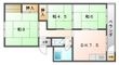 第一岸田マンションの間取図