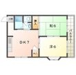 写真：シンコウハイツ4階の間取図
