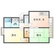 ガーデンハイツ小林1号・2号の間取図