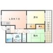 アスカサンハイムの間取図