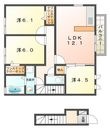 プリマベーラの間取図