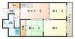 門真市常盤町の間取図