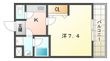ルガールの間取図