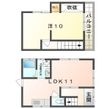 守口市大久保町2丁目テラスの間取図