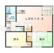 ルシール森田の間取図
