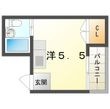 門真市幸福町の間取図