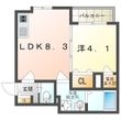 門真市大倉町の間取図