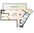 FLAT HOSHIDAの間取図