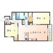 門真市野里町の間取図