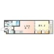 ピレーネ北条Ⅰの間取図