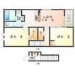 寝屋川市高柳栄町の間取図