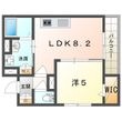 クリエオーレ星田の間取図
